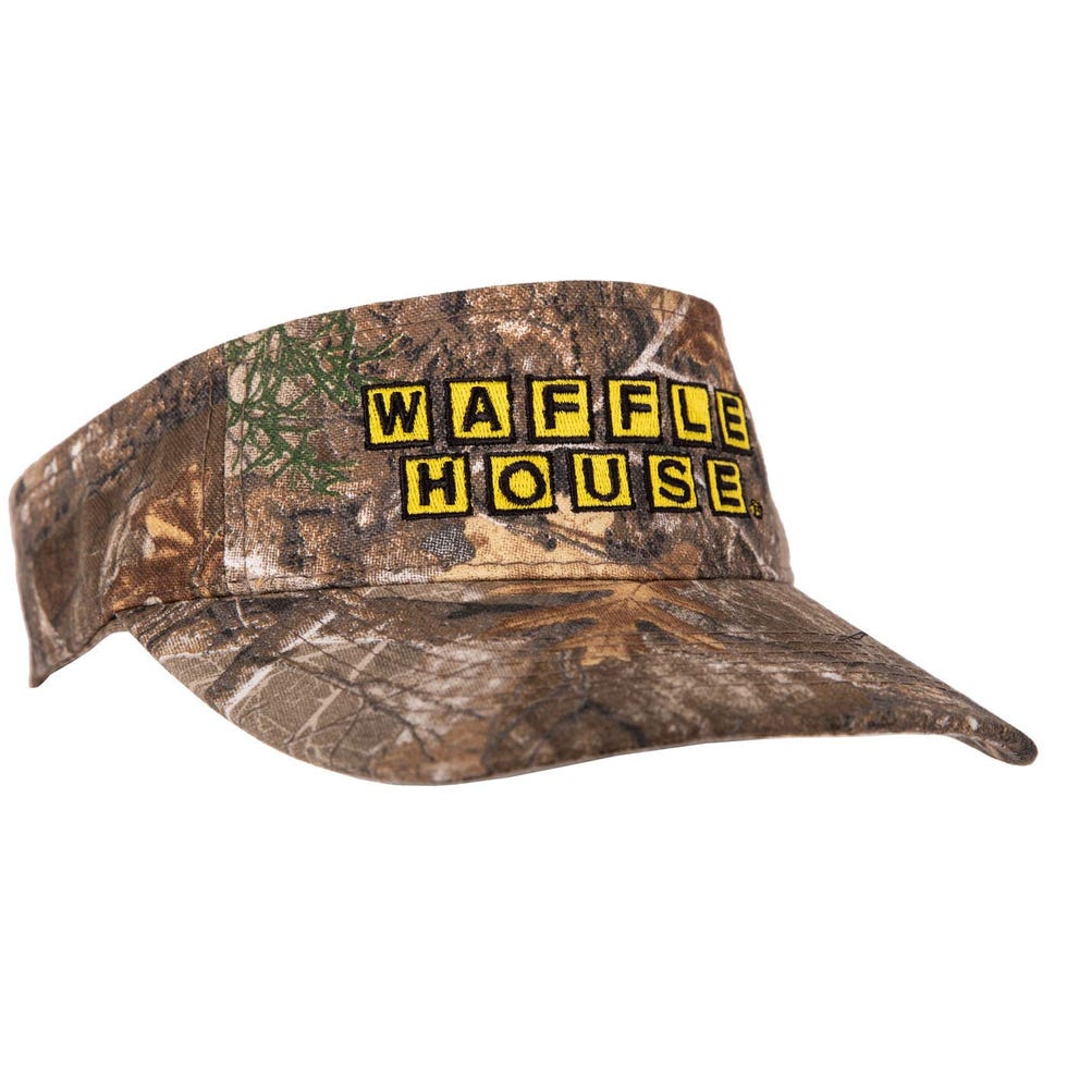 Xtra Color Camo Waffle House Visor