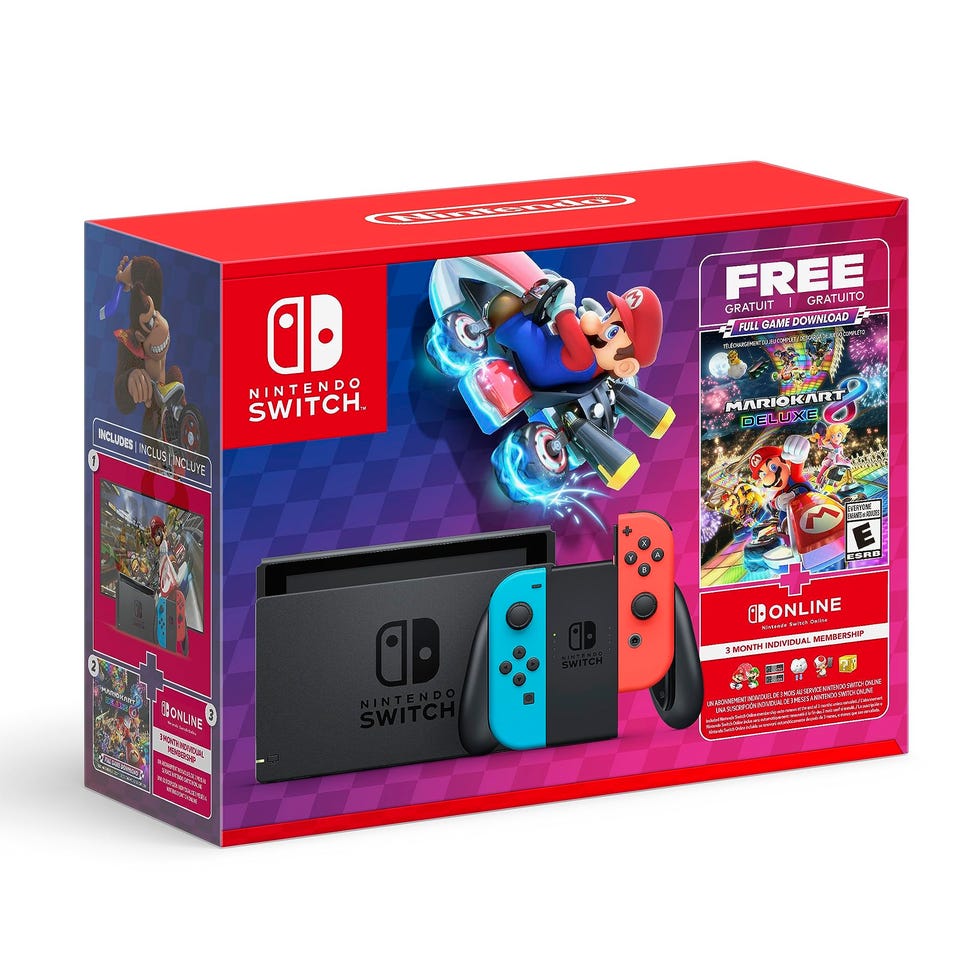 Nintendo Switch Mario Kart 8 Deluxe Bundle