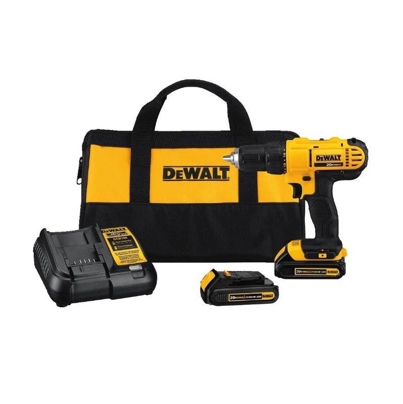 20V Max Cordless Drill/Driver Kit