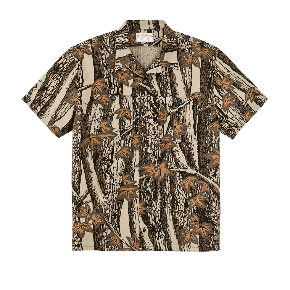 Rustic Short Sleeve Camp Shirt
