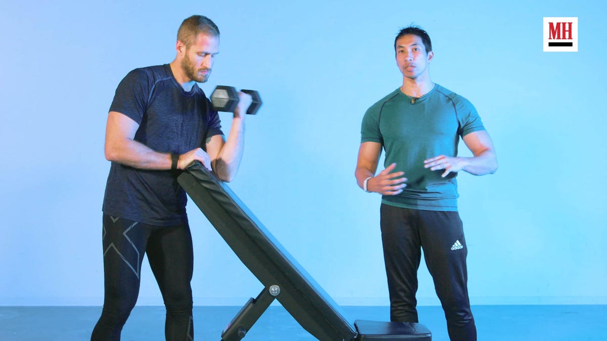 preview for Dumbbell Preacher Curl | Form Check
