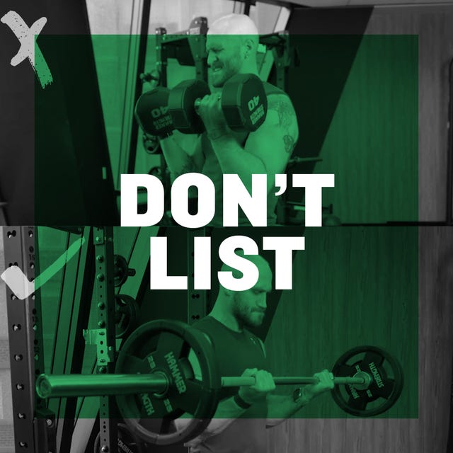 the dont list