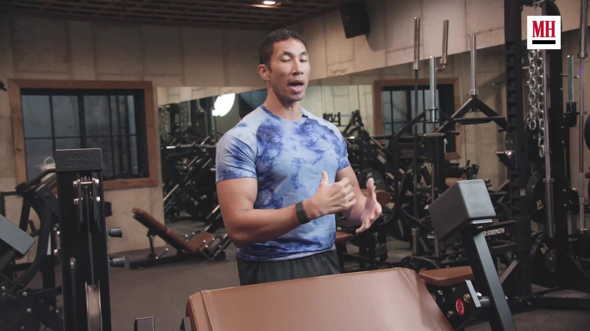preview for Try a Preacher Curl Machine To Build Bigger Biceps | Men’s Health Muscle