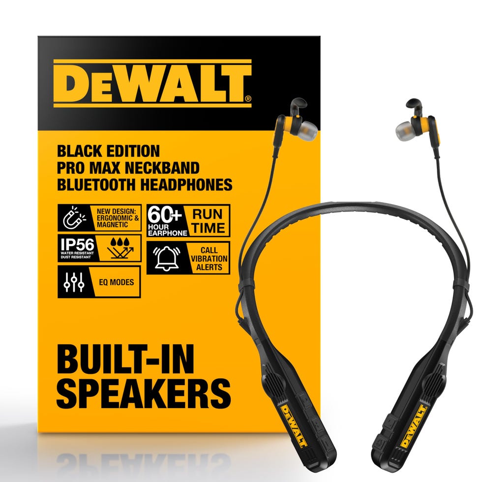 Heavy Duty Black Edition 2-in-1 Neckband Bluetooth Headphones