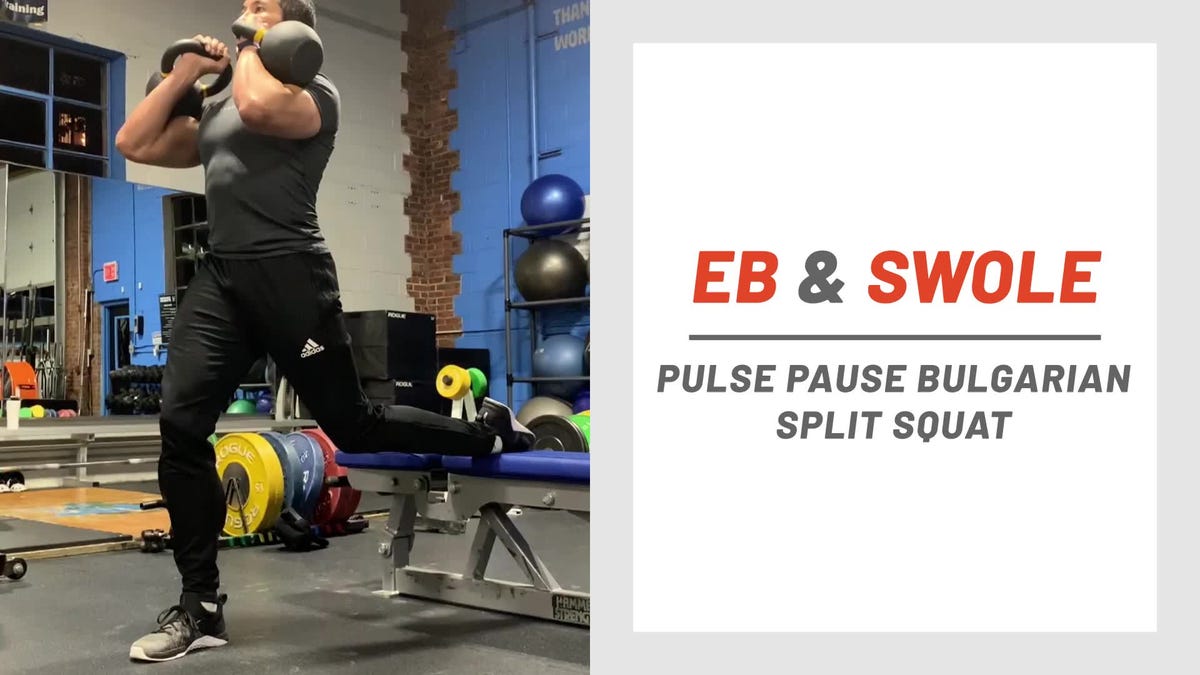 preview for Eb & Swole: Pulse Pause Bulgarian Split Squat