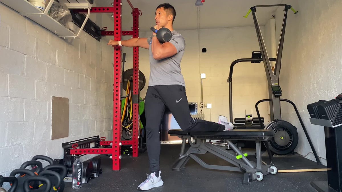 preview for Eb and Swole: Pass-Through Clean Bulgarian Split Squat