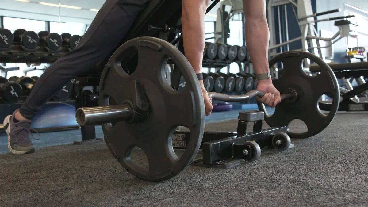 barbell row