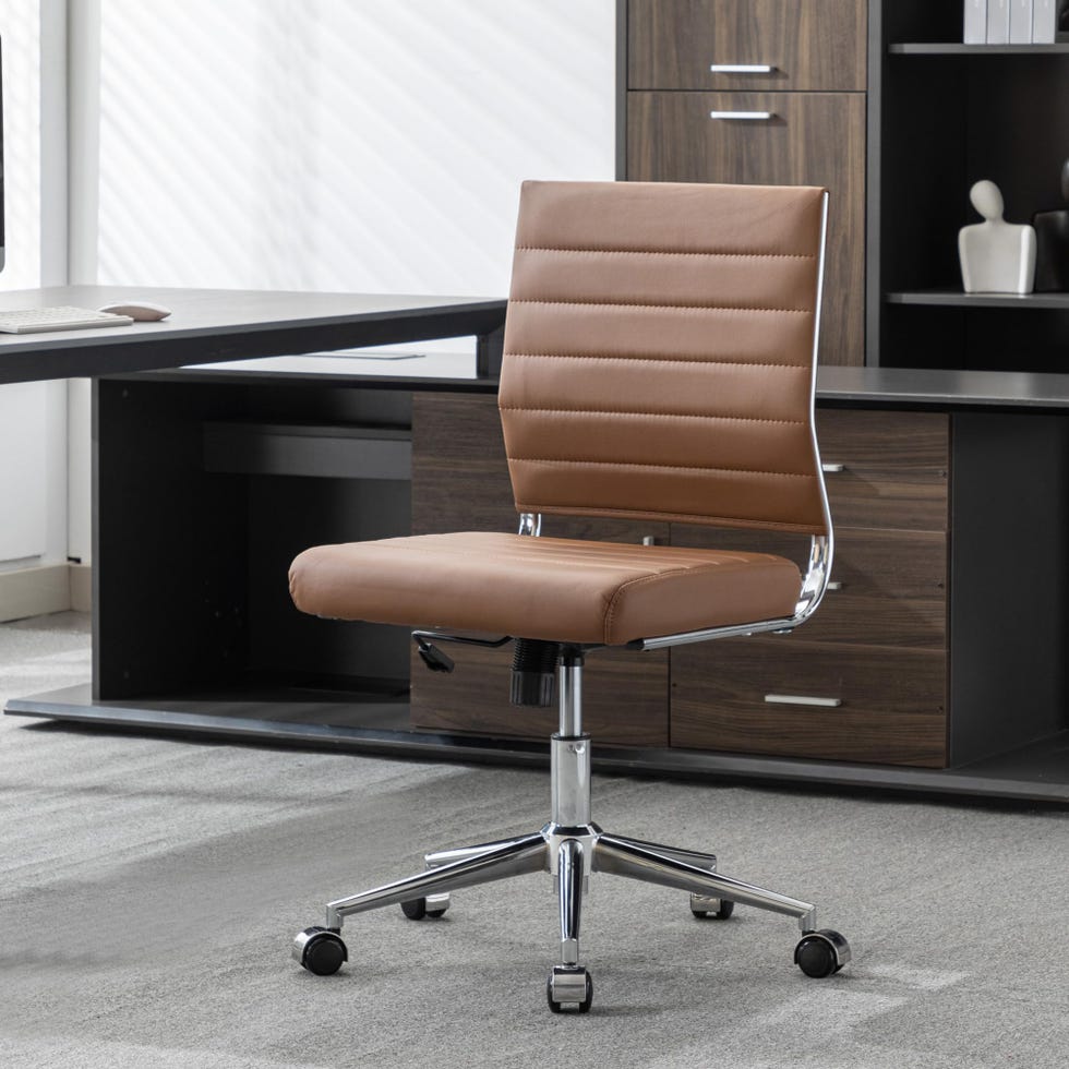 Armless Office Desk Chair Armless Office Desk Chair