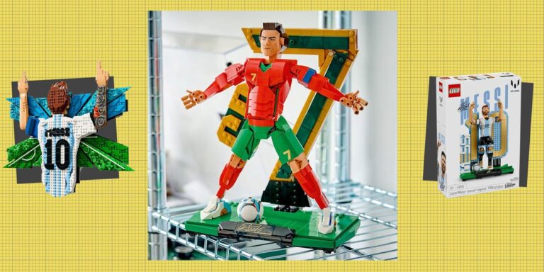 The New Messi and Ronaldo Lego Sets Arrive Ahead of the World Cup