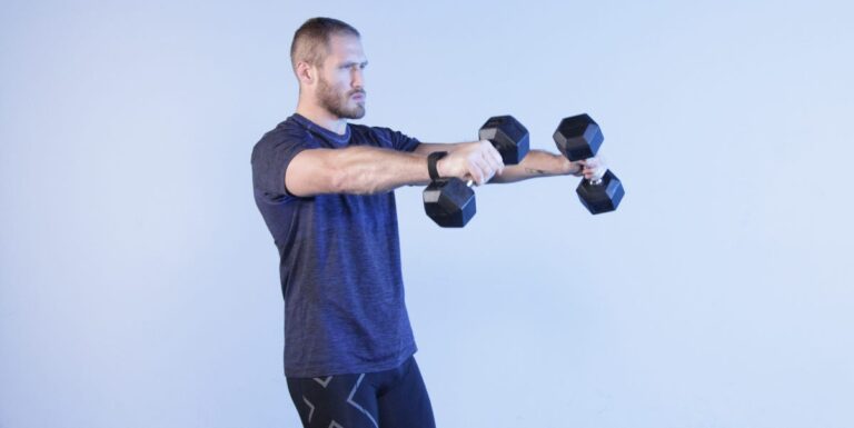How to Do the Dumbbell Front Raise Exercise for Shoulder Health