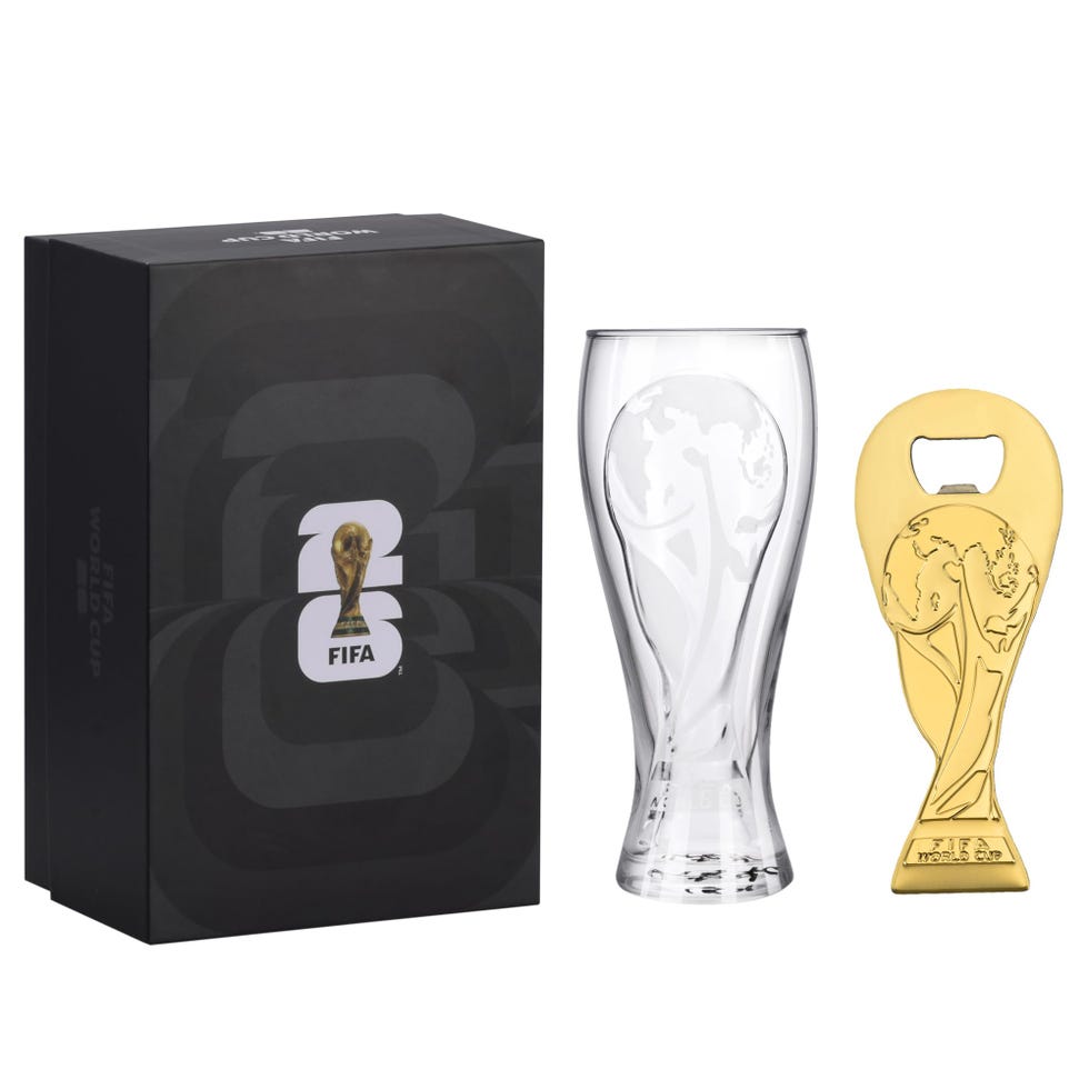 Official FIFA 2026 World Cup Beer Glass & Trophy Bottle Opener Gift Set Official FIFA 2026 World Cup Beer Glass & Trophy Bottle Opener Gift Set