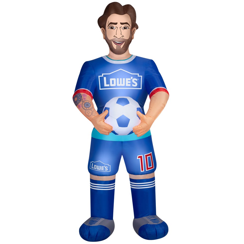 Lionel Messi 10-Ft H Lighted Outdoor Inflatable