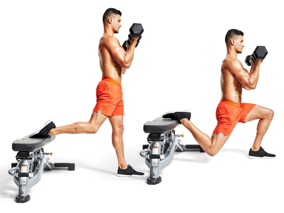 Bulgarian split squat