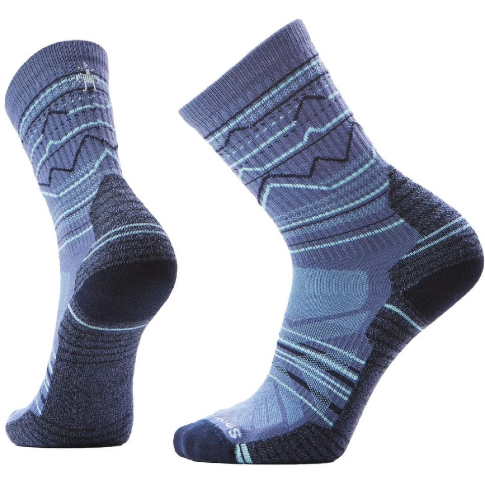 Hike Light Cushion Mountain Range Crew Socks