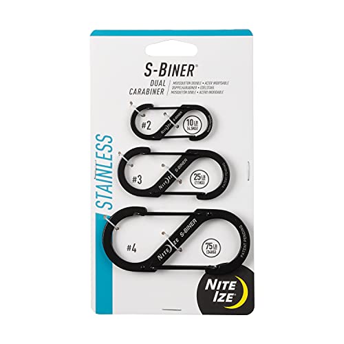 S-Biner Dual Carabiners 3 Pack