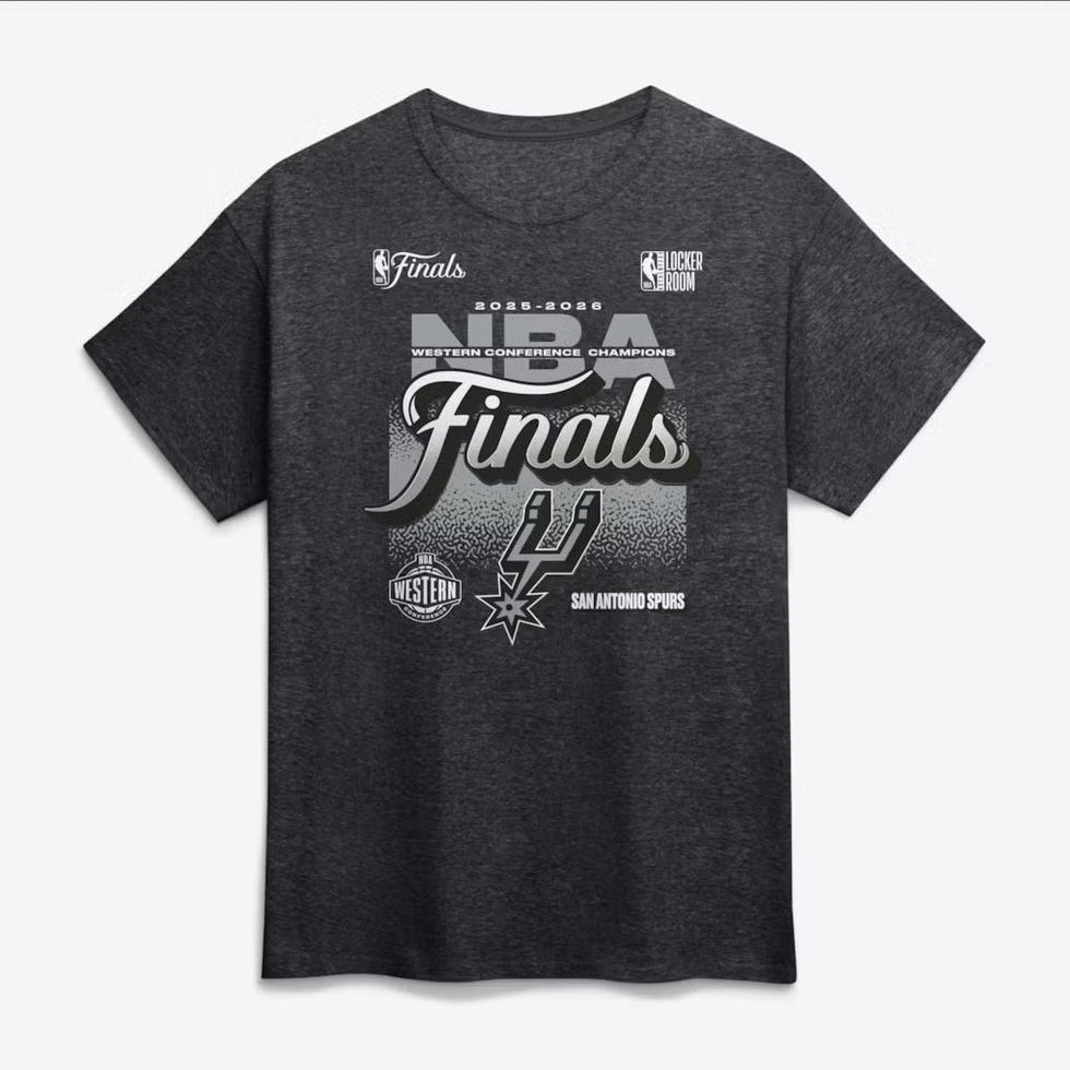 <strong>San Antonio Spurs 2026 NBA Western Conference Champions Locker Room T-Shirt</strong>