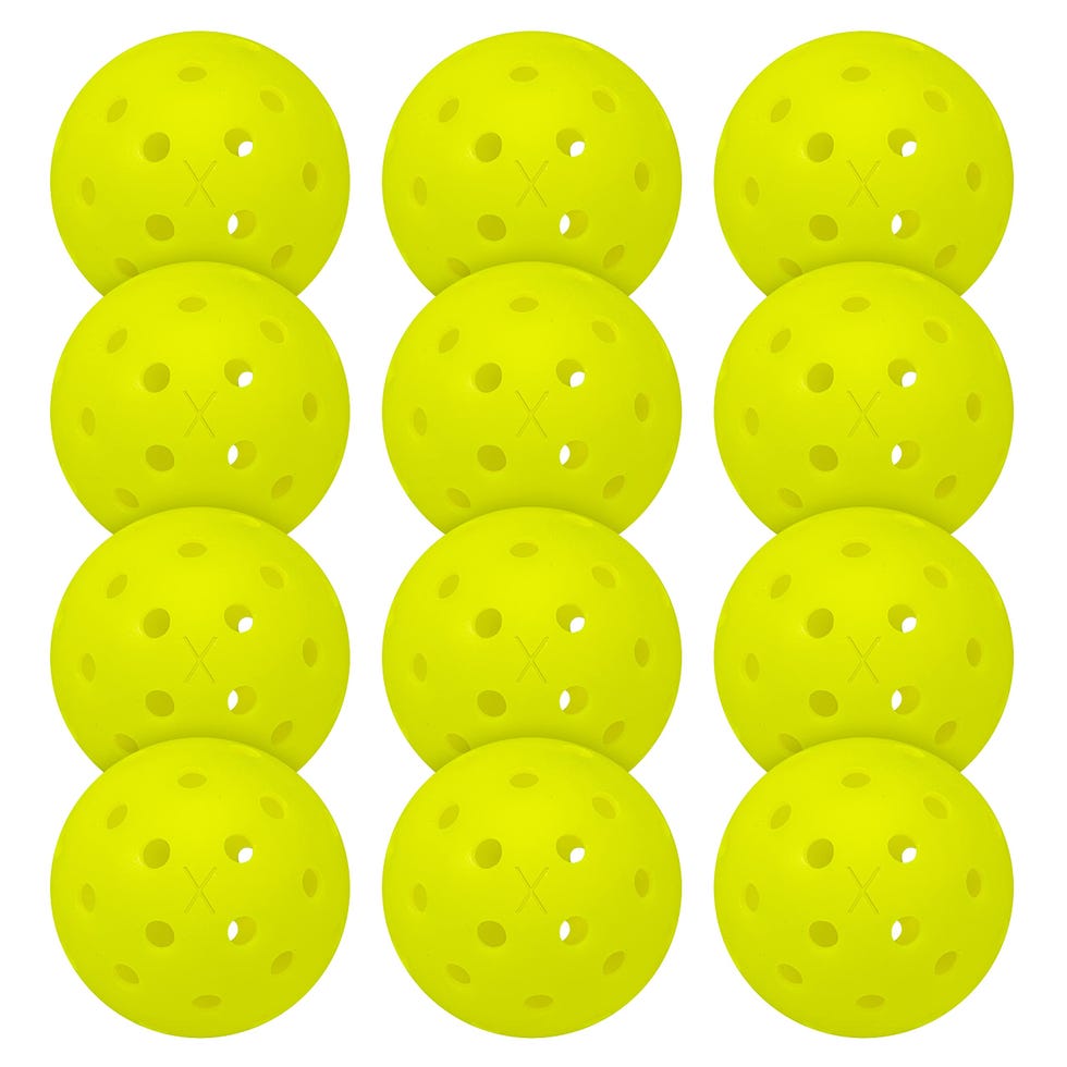 Outdoor X-40 Pickleball Balls 12 Pack
