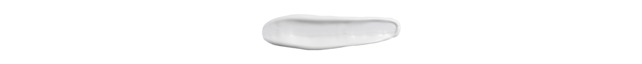 A smooth, textured dollop of white cream on a black background.
