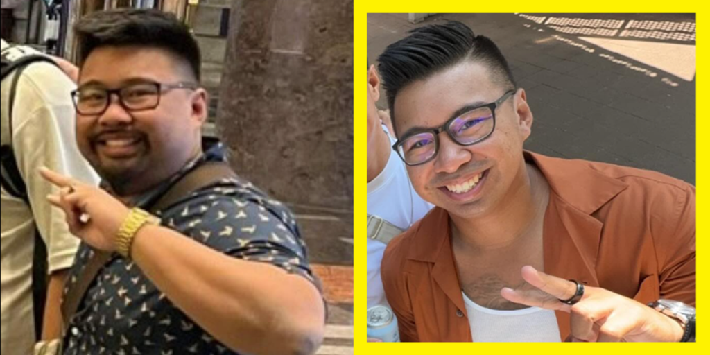 Ethan Noblesala’s Inspiring 100-Pound Weight Loss Transformation