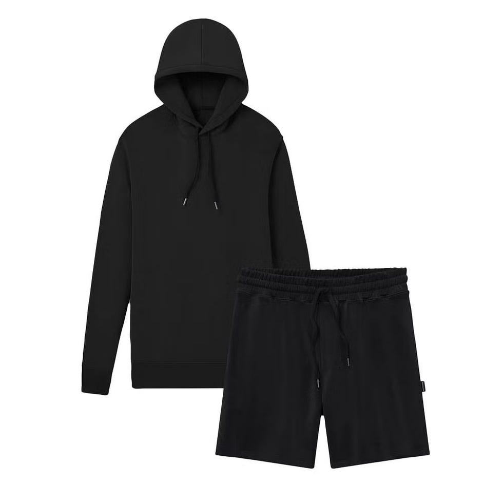 Luxe Traveler Knit Hoodie & Short Set Luxe Traveler Knit Hoodie & Short Set